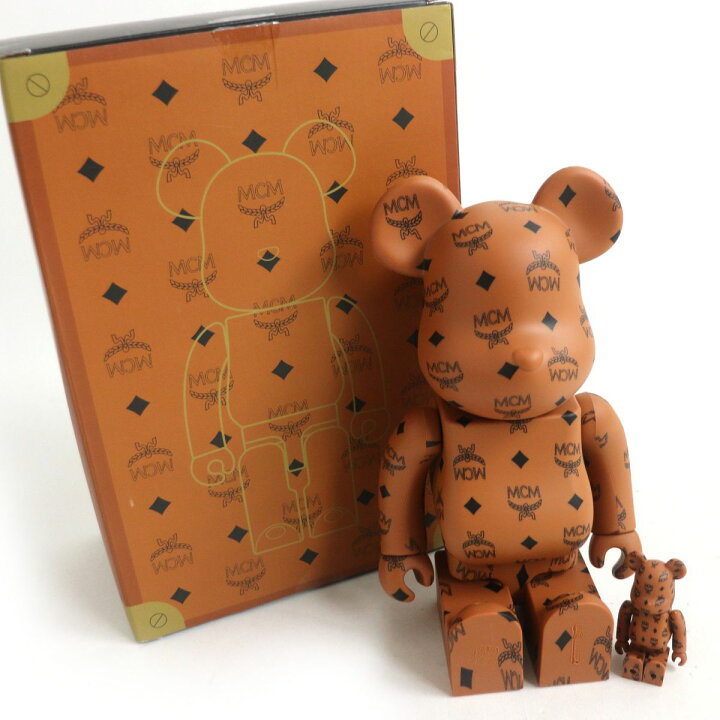 楽天市場】【ドンドン見直し】極美品□BE@RBRICK×MCM/ベアブリック 