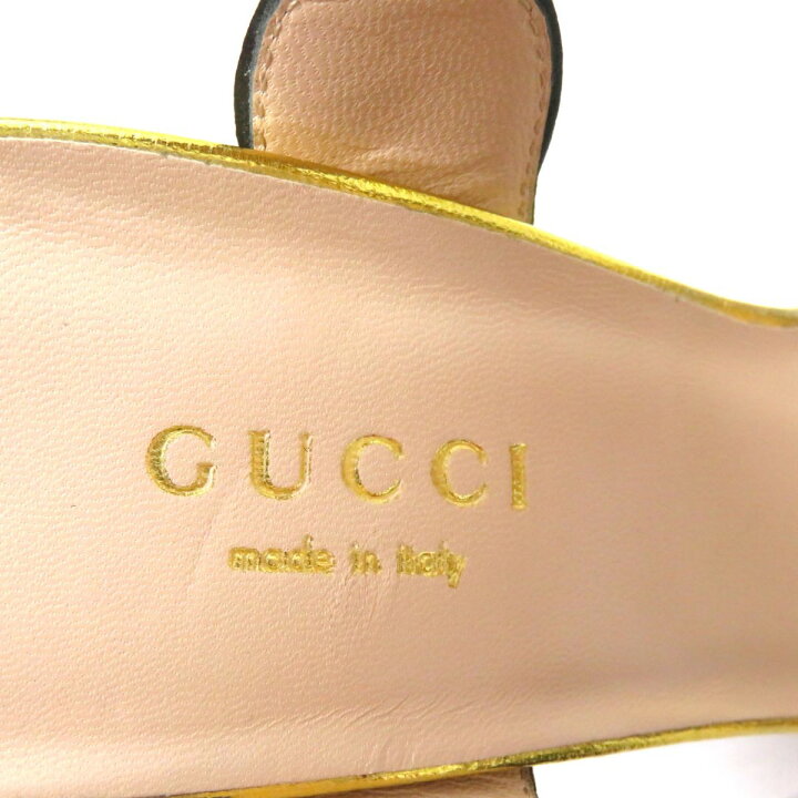 楽天市場】美品☆GUCCI グッチ インターロッキングG フェイクパール付 