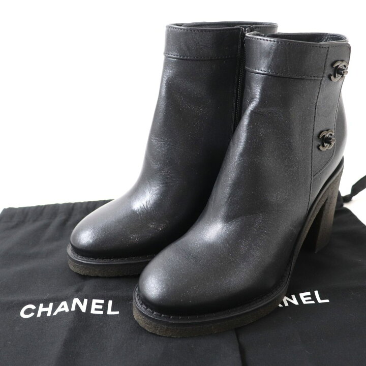 楽天市場】極美品△伊製 CHANEL シャネル G31285 ダブルココマーク 