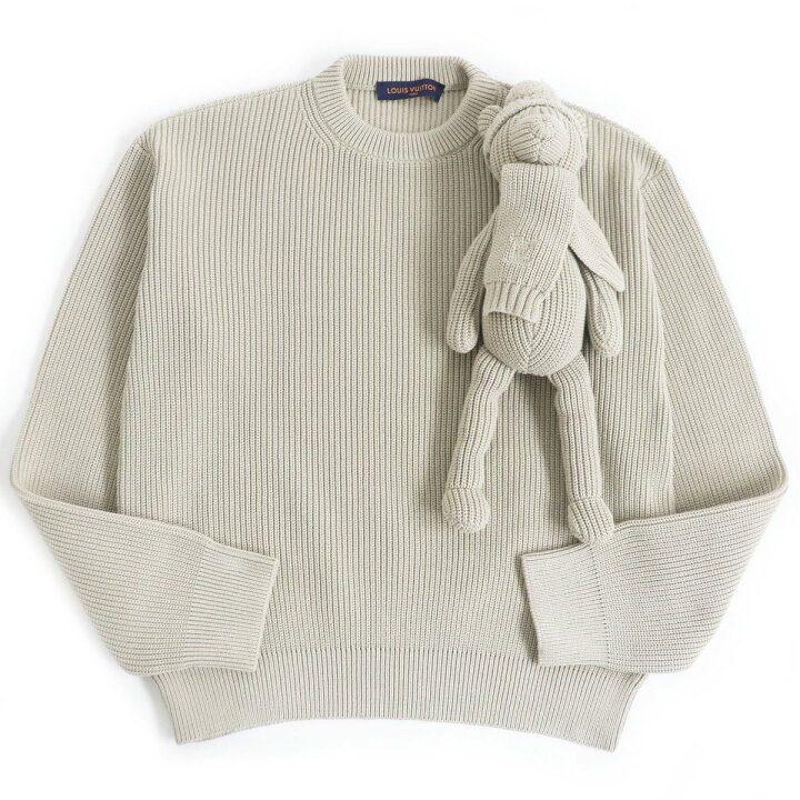 楽天市場】極美品□21SS ルイヴィトン 1A8P40 ステッチドテディ  