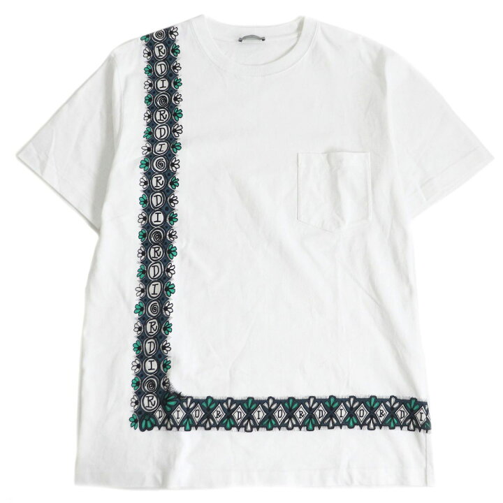 DIOR ディオール 20AW×Shawn Stussy DIOR AND SHAWNロゴパッチ半袖T  