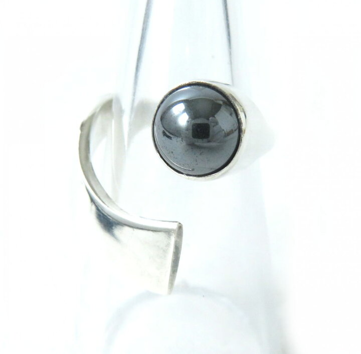 ジョージジェンセン HaH ヘマタイト リング 指輪 925 シルバー 