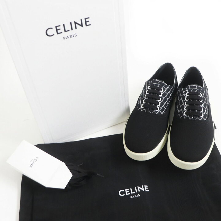 楽天市場】未使用品□CELINE/セリーヌ ELLIOT/エリオット レンガ 総柄  