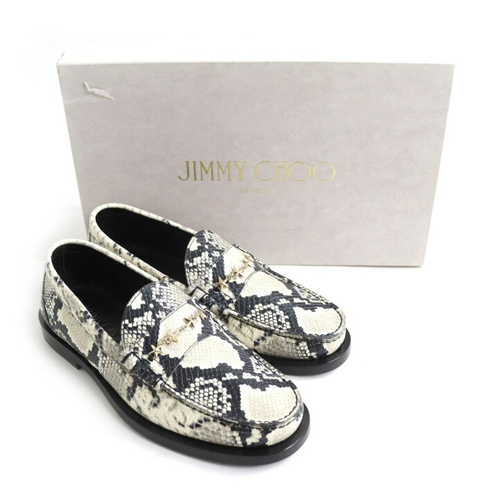 楽天市場】未使用品◇JIMMY CHOO ジミーチュウ MOCCA パイソン型押 
