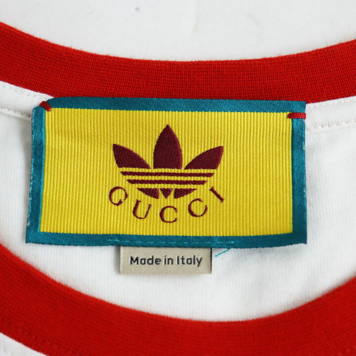 楽天市場】極美品○22SS GUCCI×adidas グッチ×アディダス コラボ 