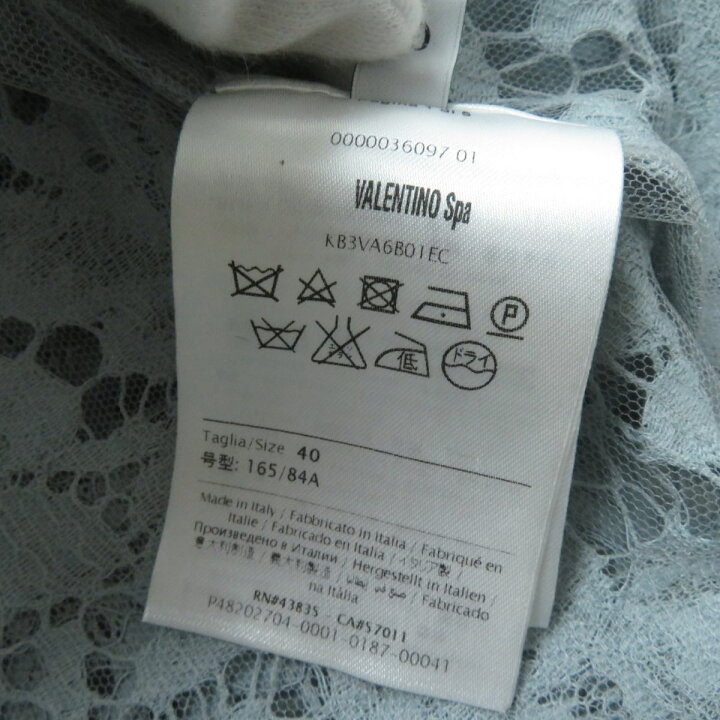 楽天市場】極美品☆正規品 VALENTINO ヴァレンティノ フラワーレース 