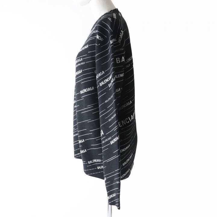 極美品☆HERMES エルメス 2020年製 ウール100％ H柄 プルオーバー 長袖  