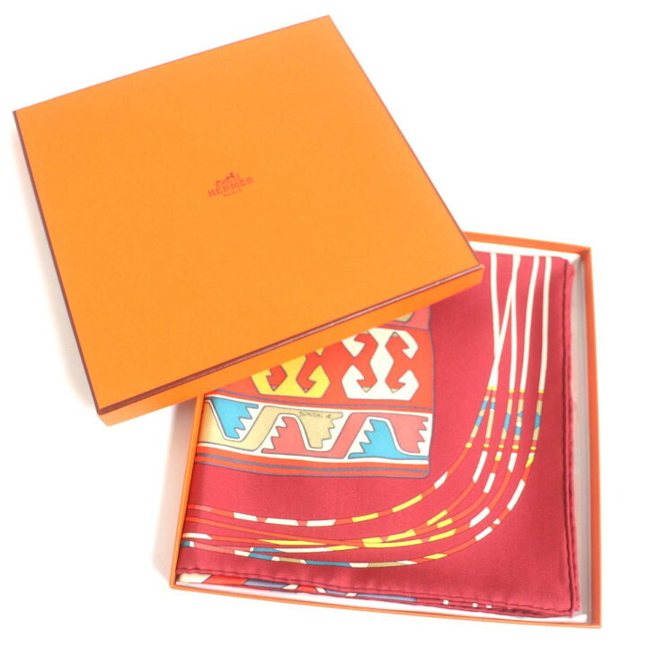 楽天市場】極美品▽HERMES エルメス カレ90 KILIM キリム シルク100 