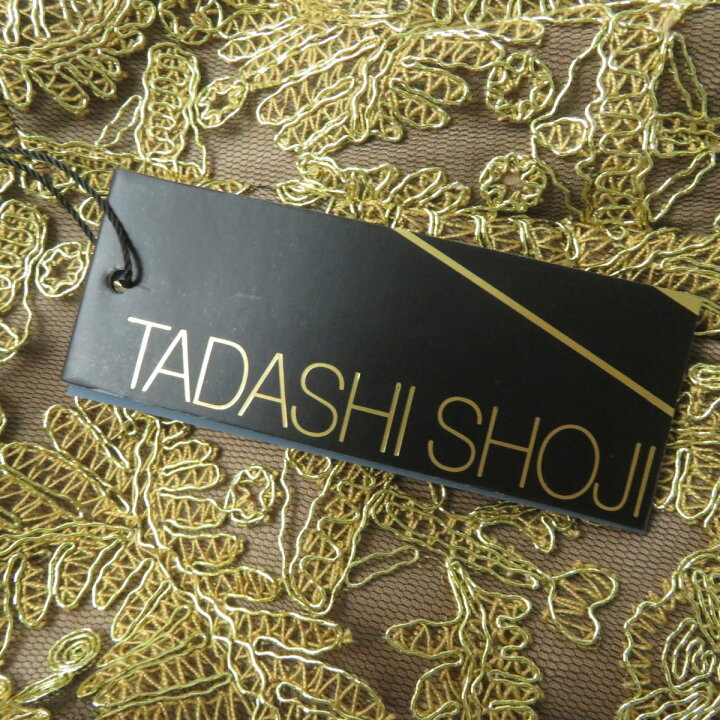 楽天市場】未使用品☆TADASHI SHOJI タダシショージ 刺繍入り フレンチ  