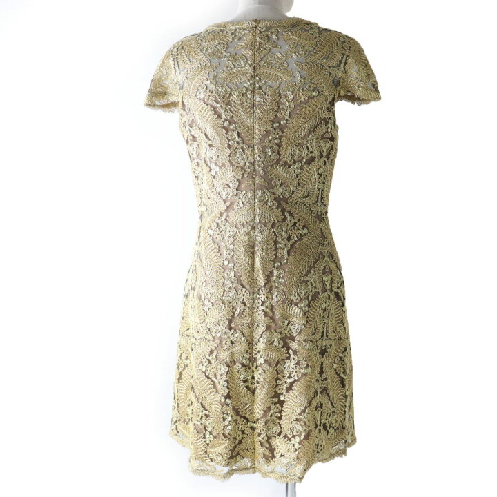 楽天市場】未使用品☆TADASHI SHOJI タダシショージ 刺繍入り フレンチ  