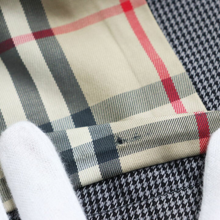 楽天市場】良品○BURBERRY LONDON バーバリーロンドン 千鳥格子 裏地 