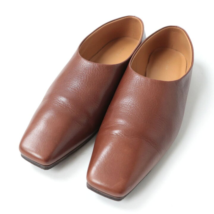 楽天市場】美品☆THE ROW ザ・ロウ SQUARE TOE PUMP スクエアトゥ 