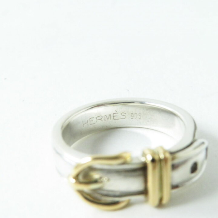 楽天市場】極美品◎HERMES エルメス Saintur サンチュール リング 