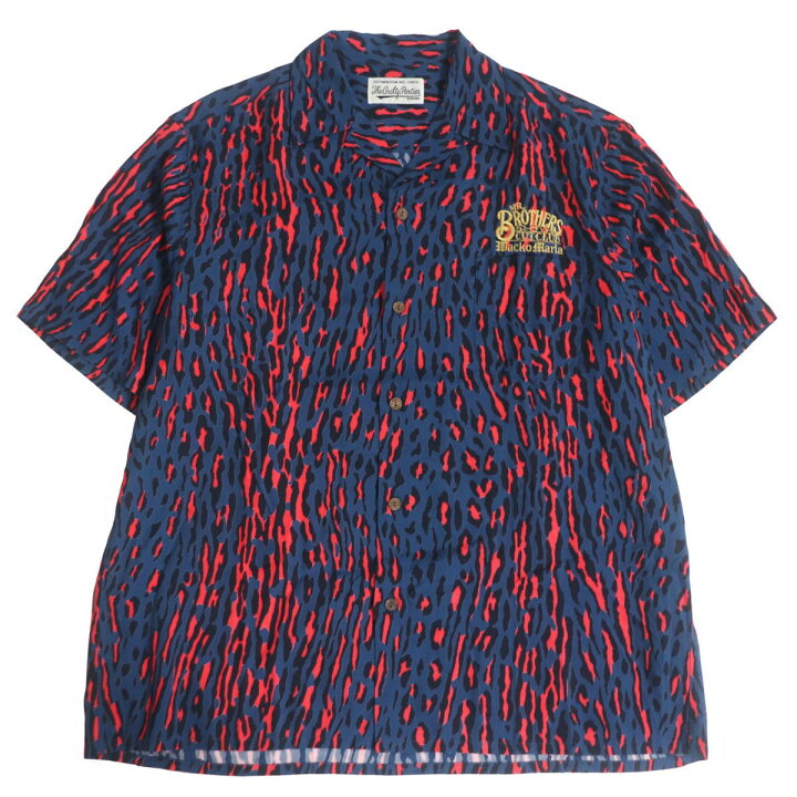 楽天市場】極美品□WACKO MARIA×MR.BROTHERS CUT CLUB レオパード柄  