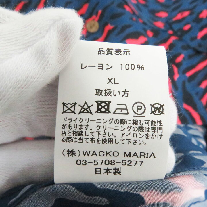 楽天市場】極美品□WACKO MARIA×MR.BROTHERS CUT CLUB レオパード柄 
