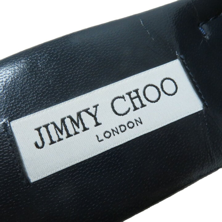 楽天市場】極美品☆JIMMY CHOO ジミーチュウ NANDA ロゴ金具付 デニム 