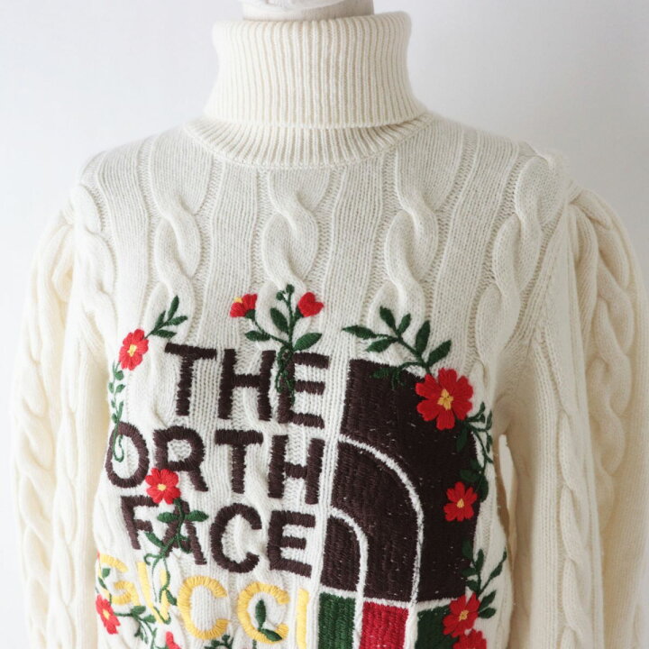 楽天市場】美品◎正規 21AW GUCCI×THE NORTH FACE グッチ×ノース 