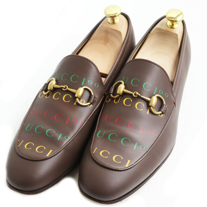 楽天市場】美品○GUCCI グッチ 100周年記念モデル 677069 ホースビット 