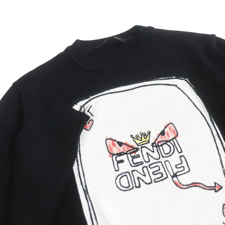 楽天市場】美品□2018年製 FENDI/フェンディ FZZ455 モンスター 