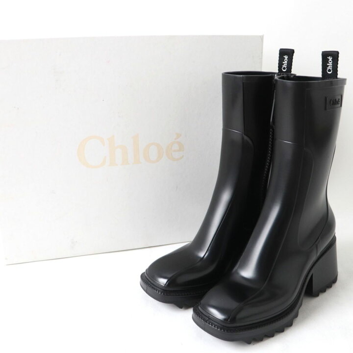 楽天市場】極美品☆ Chloe クロエ BETTY ベティ ロゴ入り サイドZIP 