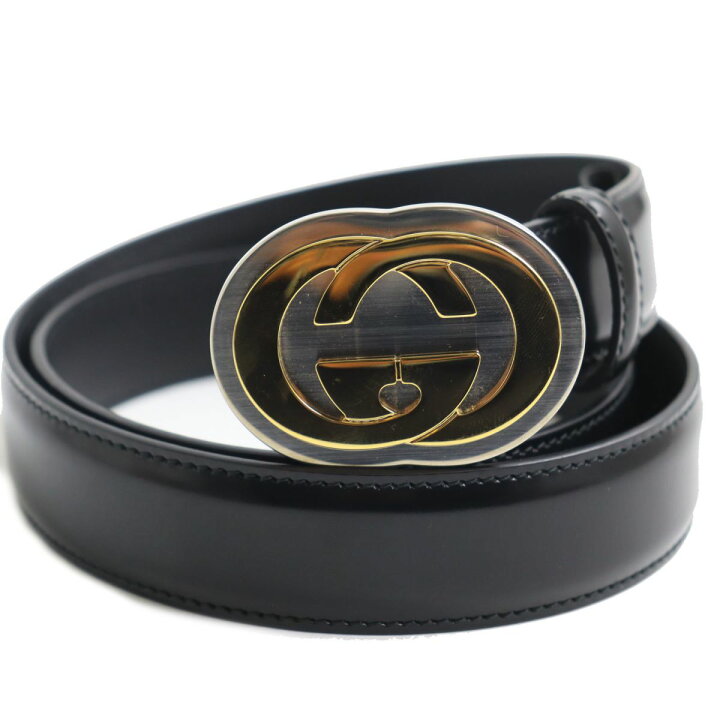 楽天市場】極美品○GUCCI グッチ 598092 インターロッキングG シルバー 
