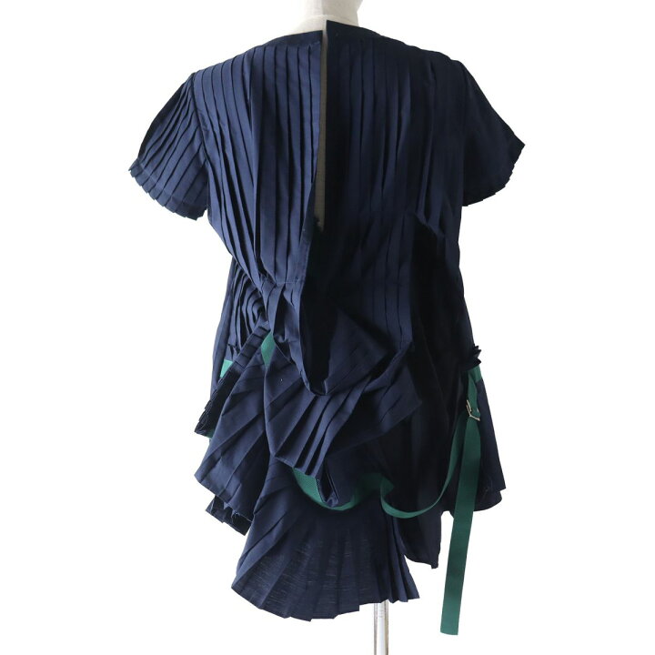 楽天市場】美品△正規品 sacai サカイ 16-02585 レース使い 変形 