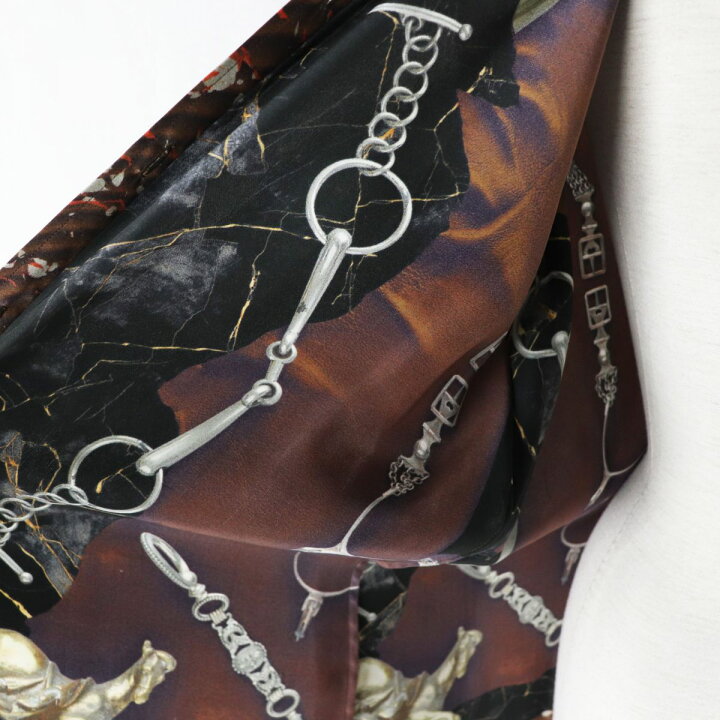 楽天市場】美品◎正規品 仏製 エルメス ゴルチエ期 PARURES EQUESTRES 