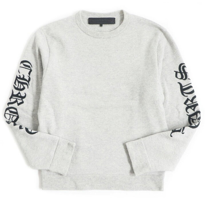 楽天市場】良品□CHROME HEARTS/クロムハーツ カシミヤ100％ スリーブ 