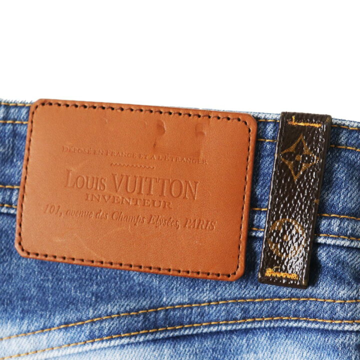 楽天市場】未使用品◎正規品 日本製 ルイヴィトン 1A5JIQ DENIM SHORTS 