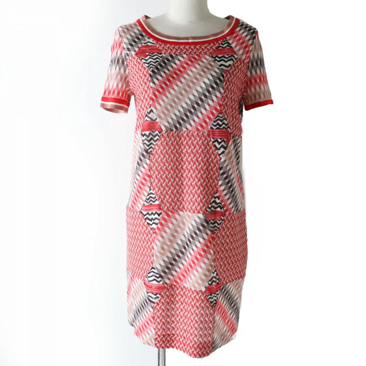 楽天市場】極美品☆正規品 MISSONI ミッソーニ 幾何学模様 クルー  