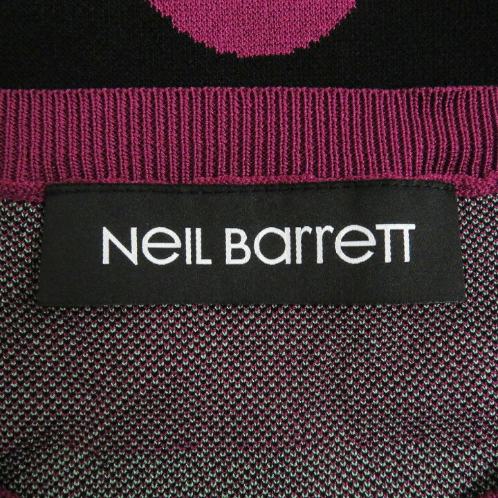 楽天市場】極美品□NEIL BARRETT/ニールバレット BMA1073 総柄 BOX FIT  