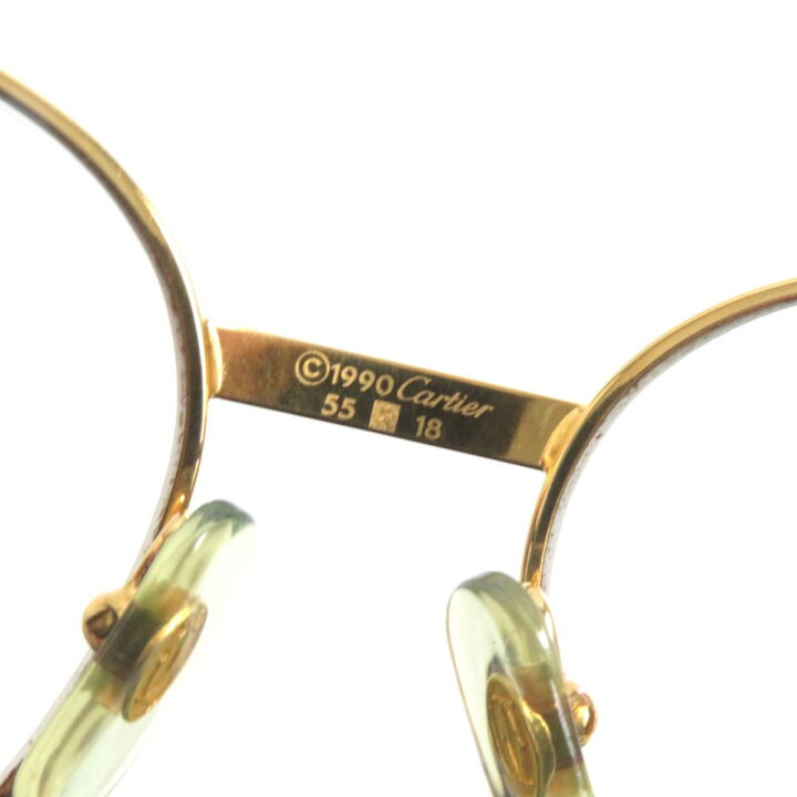 楽天市場】良品▽Cartier カルティエ ウッドテンプル ロゴ金具付き  