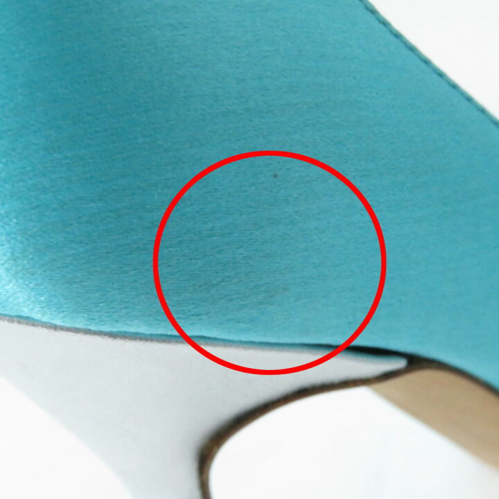 楽天市場】良品☆MANOLO BLAHNIK マノロブラニク ハンギシ ビジュー 
