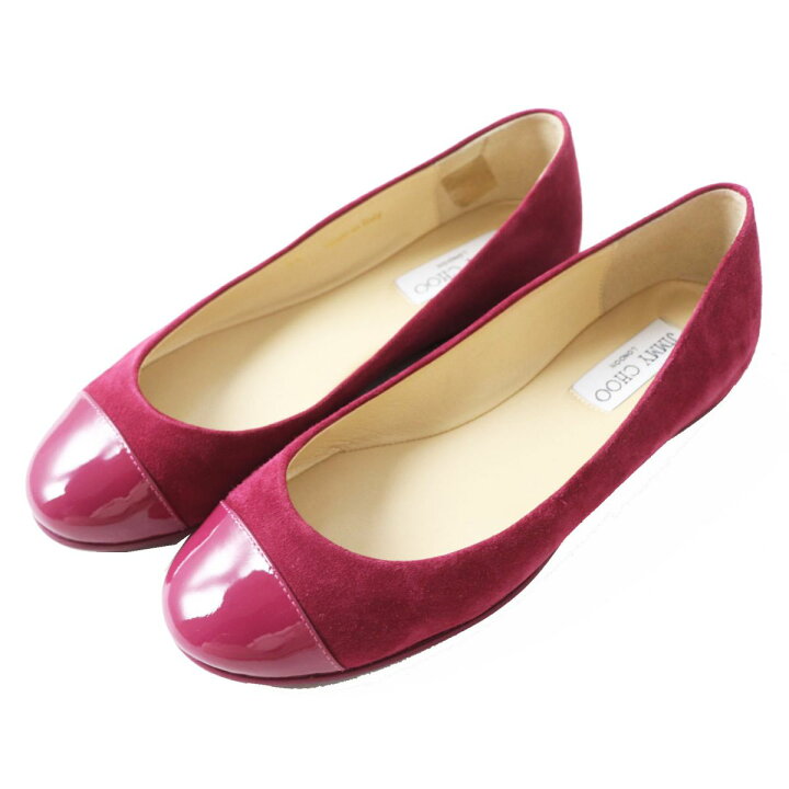 楽天市場】極美品◎イタリア製 JIMMY CHOO ジミーチュウ GAZE FLAT 
