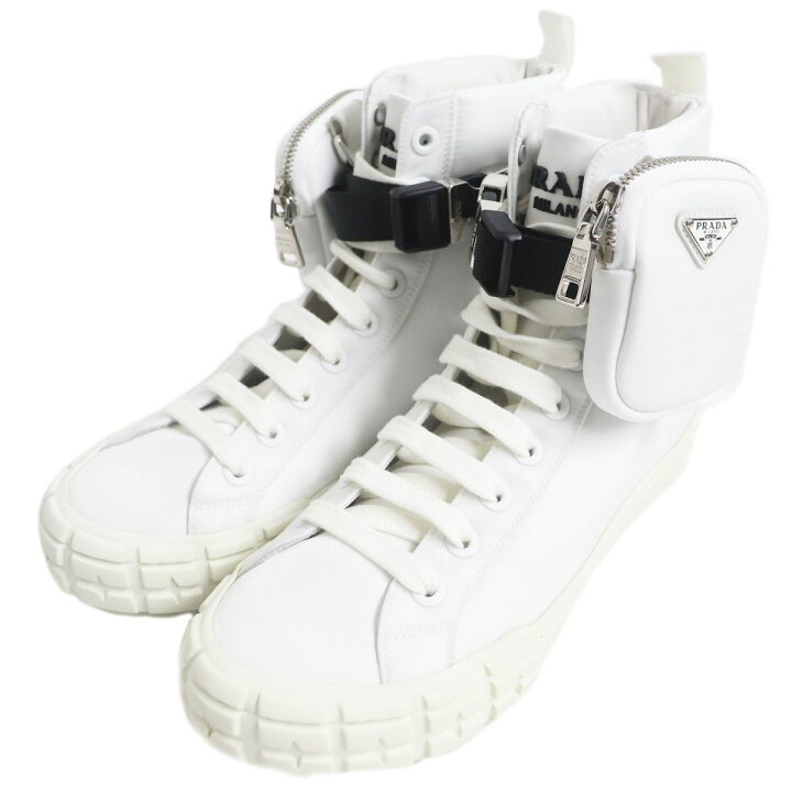 楽天市場】極美品□PRADA/プラダ 2TC147 Re-nylon WHEEL 三角ロゴ 