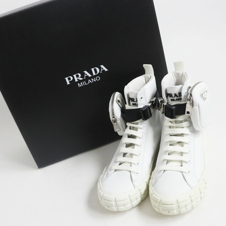 楽天市場】極美品□PRADA/プラダ 2TC147 Re-nylon WHEEL 三角ロゴ 