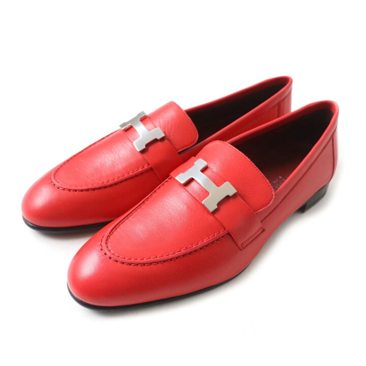 楽天市場】未使用品☆HERMES エルメス モカシン パリ コンスタンス H 