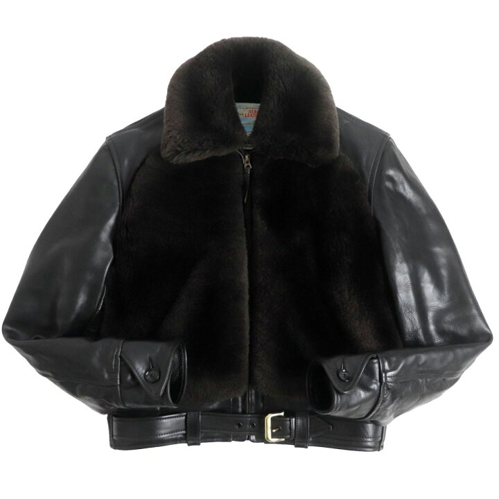 楽天市場】美品○希少 AERO LEATHER エアロレザー グリズリー 