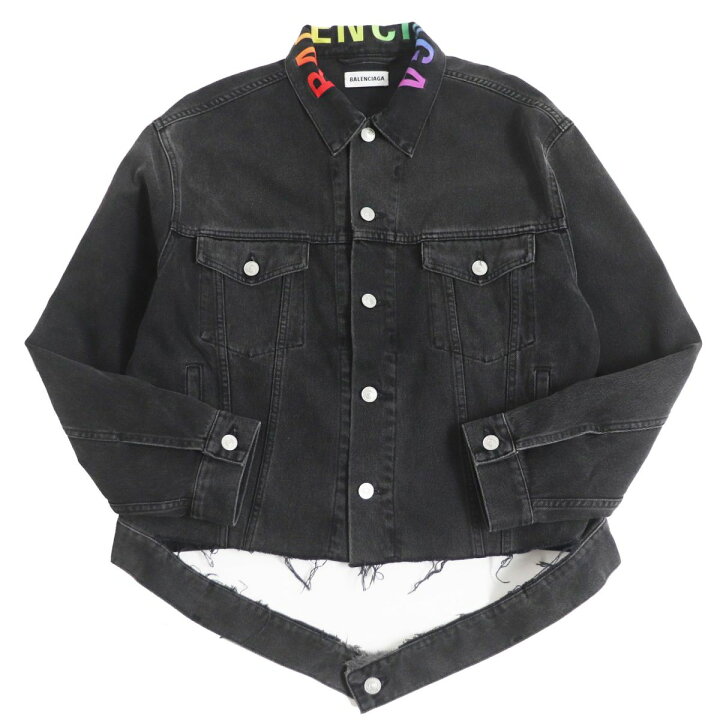 楽天市場】美品□18AW BALENCIAGA/バレンシアガ 571450 レインボーロゴ  