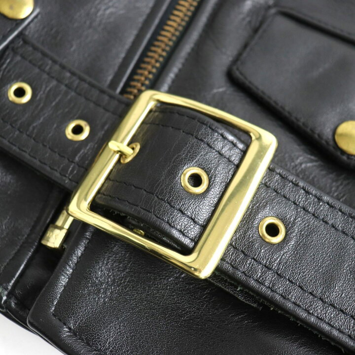 楽天市場】極美品△VANSON バンソン ベルト付き ダブルライダース 