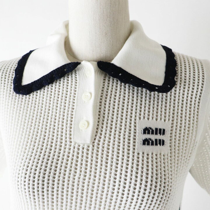 楽天市場】美品◎正規品 伊製 MIUMIU ミュウミュウ 23AW MML790 