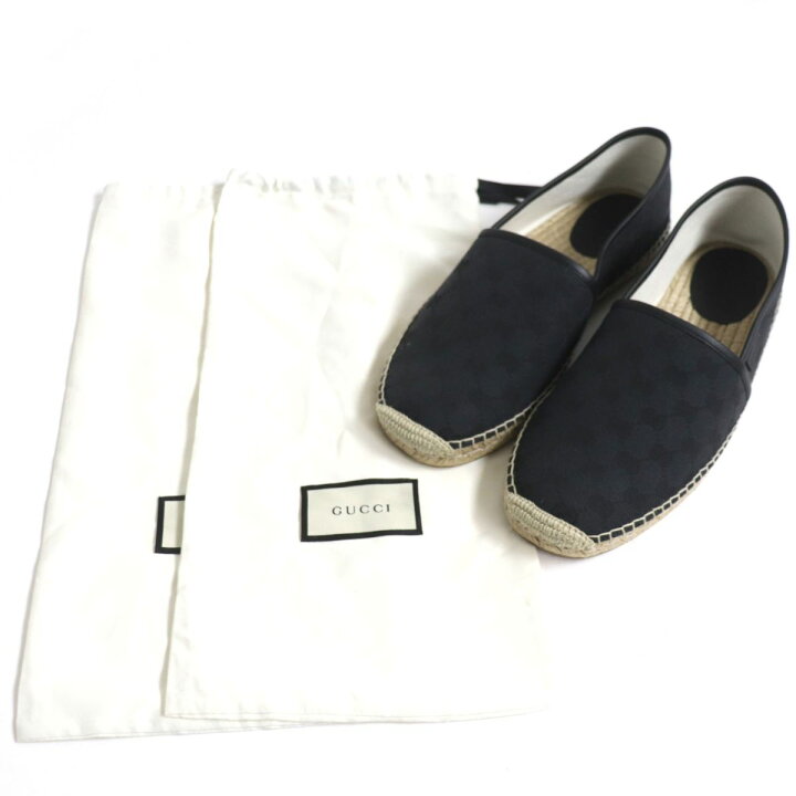楽天市場】未使用品▽GUCCI グッチ 466903 GGキャンバス×レザー  
