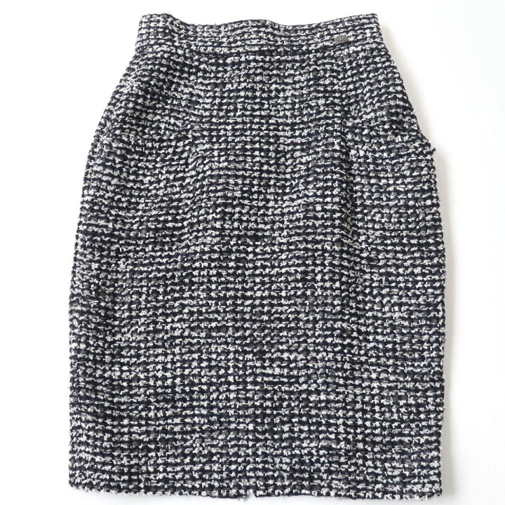 楽天市場】美品☆CHANEL シャネル P47766 ココマークボタン付 裏地  