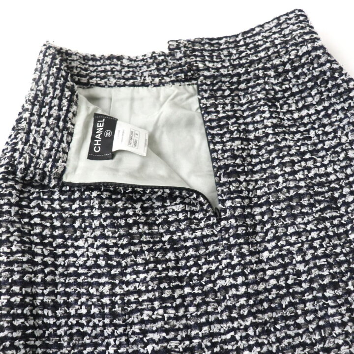 楽天市場】美品☆CHANEL シャネル P47766 ココマークボタン付 裏地  