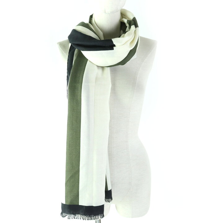 楽天市場】極美品 HERMES エルメス ビッグHロゴ カシミヤ シルク 大判 