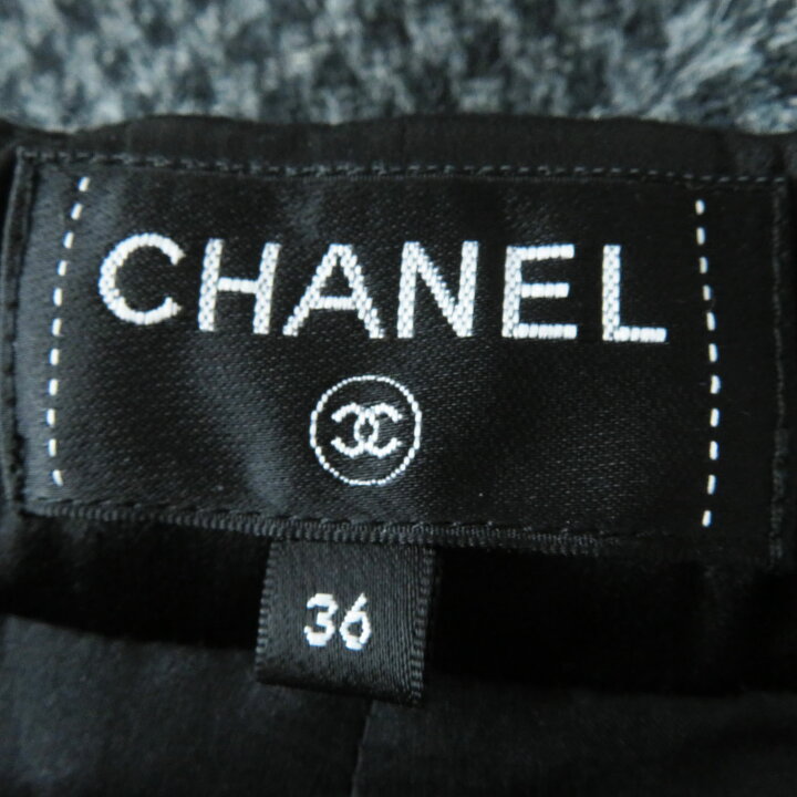 楽天市場】極美品 CHANEL シャネル P73635 ウール100％ ココマーク  