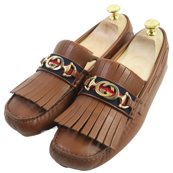 楽天市場】美品 GUCCI グッチ 575642 レザー インターロッキングG 