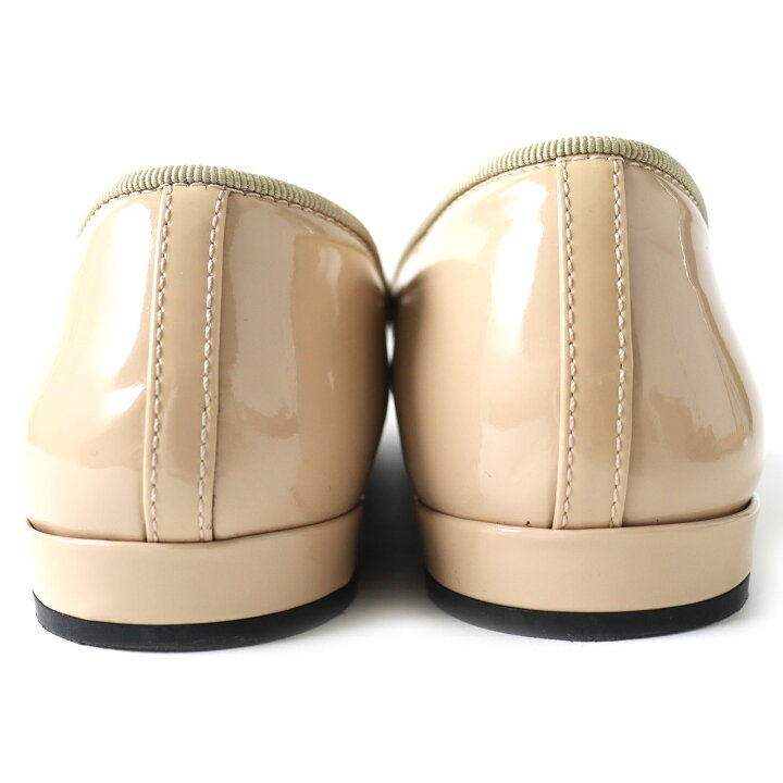 楽天市場】美品 PRADA プラダ 1F889D ロゴ金具・リボン付き パテント 