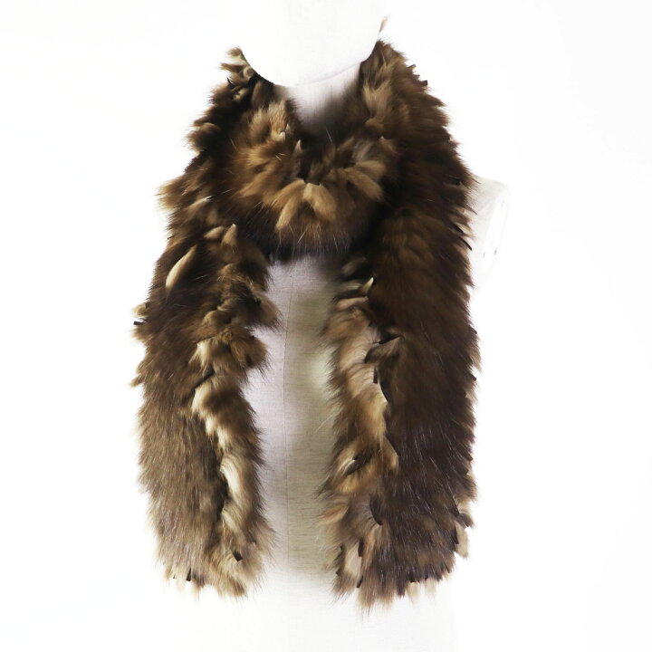 楽天市場】極美品 FENDI フェンディ ロシアンセーブル 毛皮 マフラー  