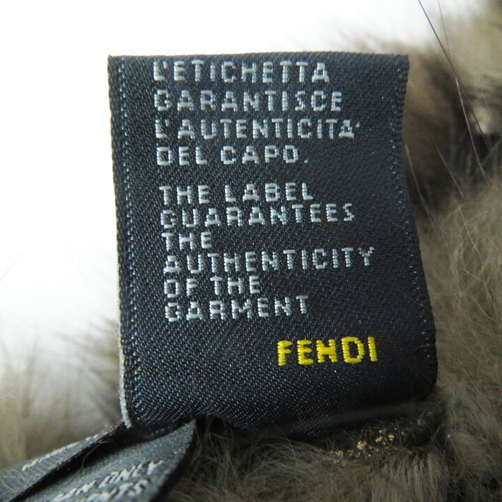 楽天市場】極美品 FENDI フェンディ ロシアンセーブル 毛皮 マフラー 
